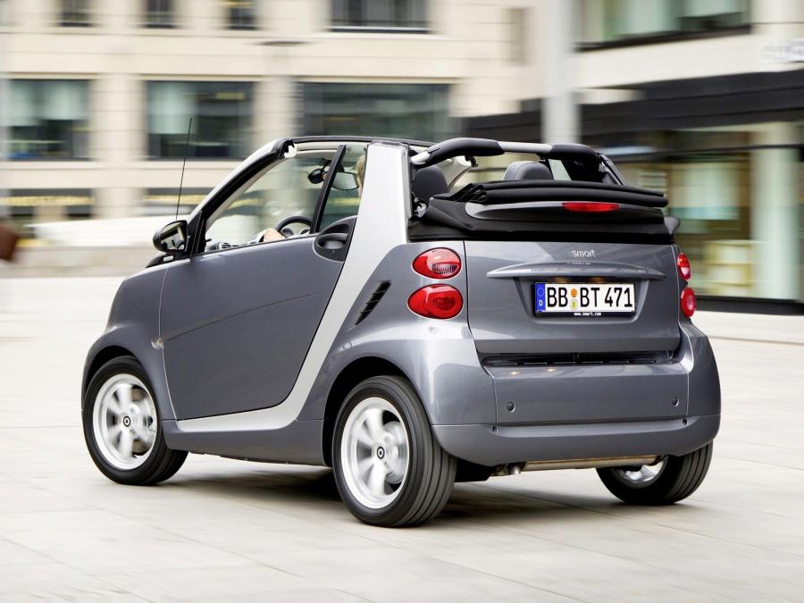  Smart ForTwo Cabrio Pearl Grey Edition (A451) 2011 года  (фото 5 из 5)